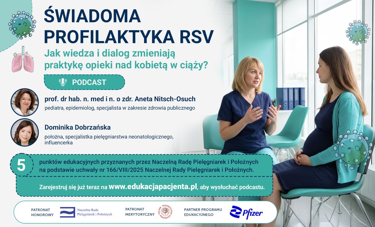 Baner Oi Poziom Podcast Świadoma Profilaktyka Rsv
